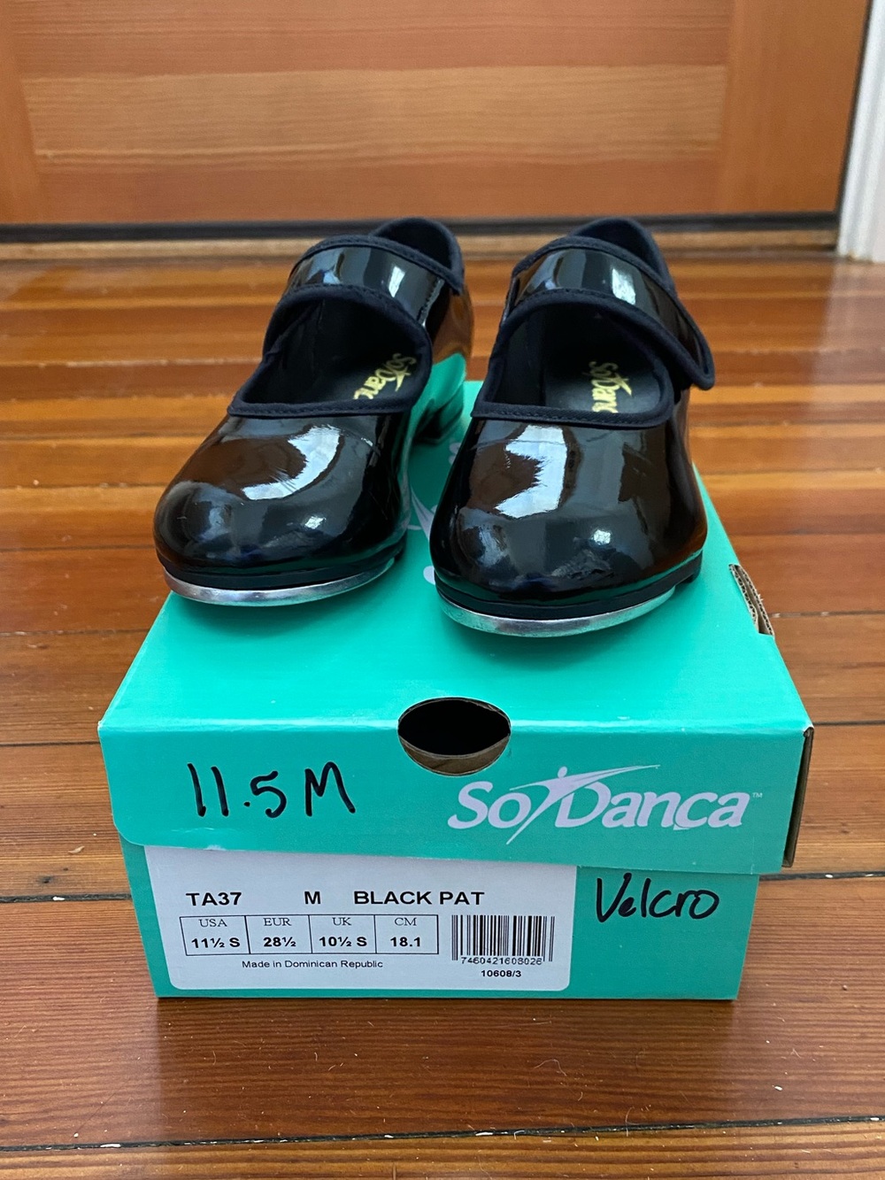 So Danca Kids Tap Shoes, Size 11.5